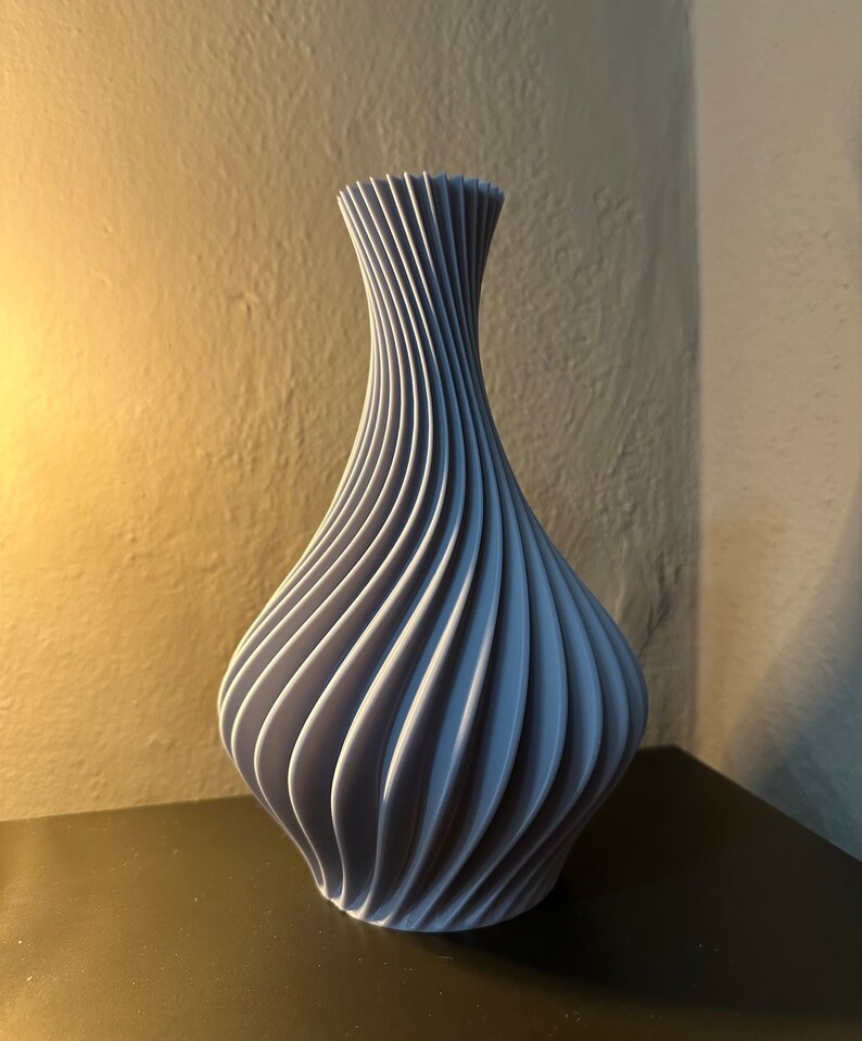 Vase Dekovase Vasen Spiralvasen Designvasen Trockenblumen Blumenvase Donutvase Konkavevase