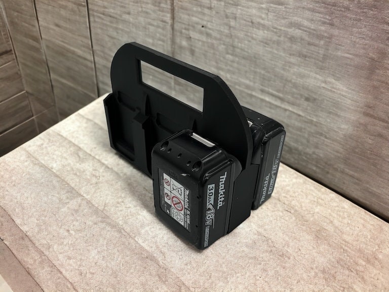 Support de batterie Makita | sac à piles | support de batterie | Makita 18V pour 6 batteries