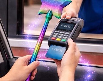 Varita mágica de pago: la varita mágica viral para pagos sin contacto | Varita de pago | Paywand | Varita de tarjeta