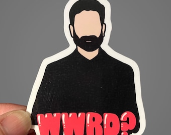 Roy Kent - Lasso Decal for Laptop or Tumbler - WWRD Sticker