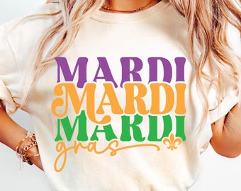 Mardi Gras SVG, Carnival SVG, Fat Tuesday SVG, Louisiana Svg, Fleur De Lis Svg, Mardi Gras Shirt Svg, Mardi Gras Beads Svg, Cricut Cut File