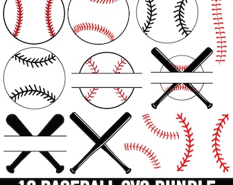 Baseball SVG Bundle, Baseball Shirt Design, Baseball Mom SVG, Baseball Heart SVG, Baseball Sketch Png, Cricut Cut File, Instant Download