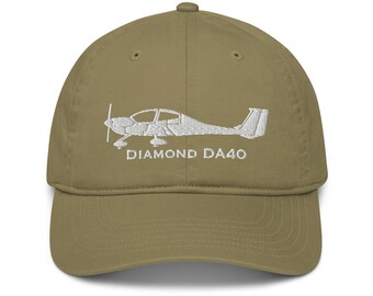 Diamond Star DA-40 Custom Embroidered Comfortable Organic Cotton