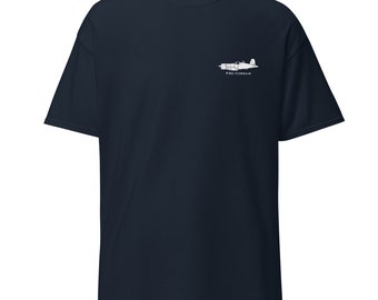 Vought F4U Corsair Custom Aircraft Design Cotton T-Shirt | Unisex | Pilot Gift | Ladies Mens