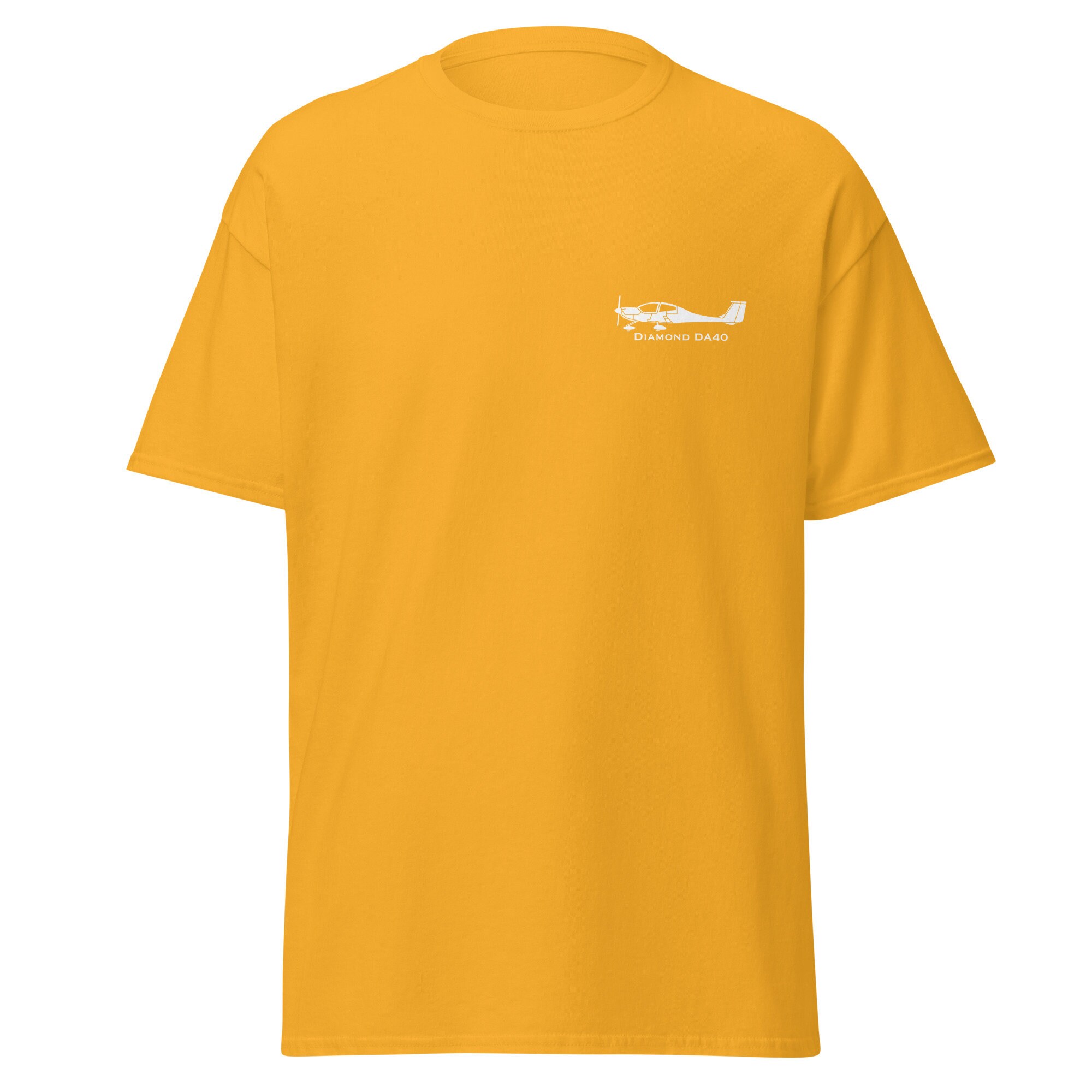 Diamond Star DA-40 Custom Aircraft Design Cotton T-shirt
