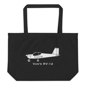 Van’s RV12 Organic Tote Bag | Airplane Gear Bag | RV12 Backpack