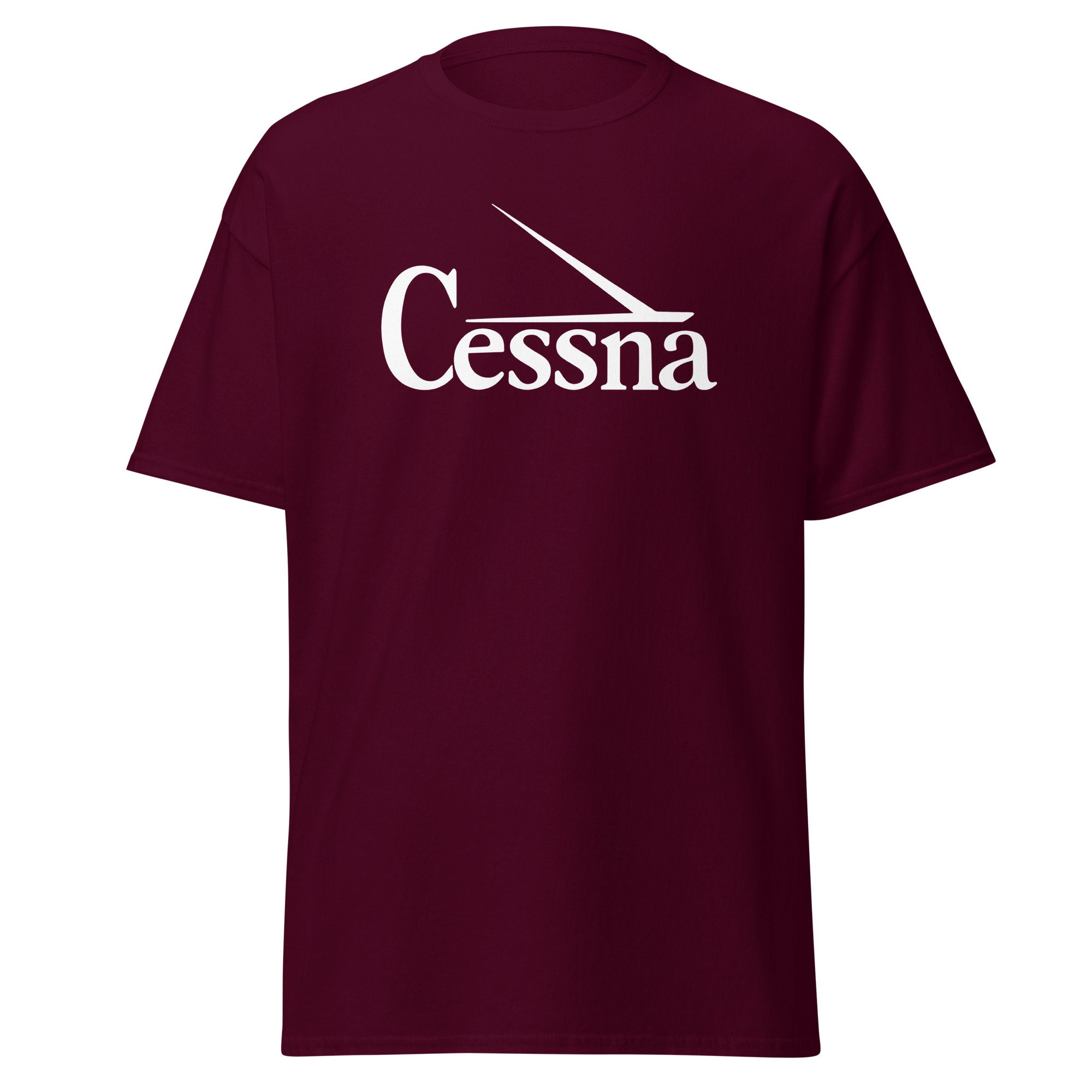 Cessna Classic Vintage Logo Unisex T-shirt | Flight Training Shirt - Etsy, image size:2000x2000