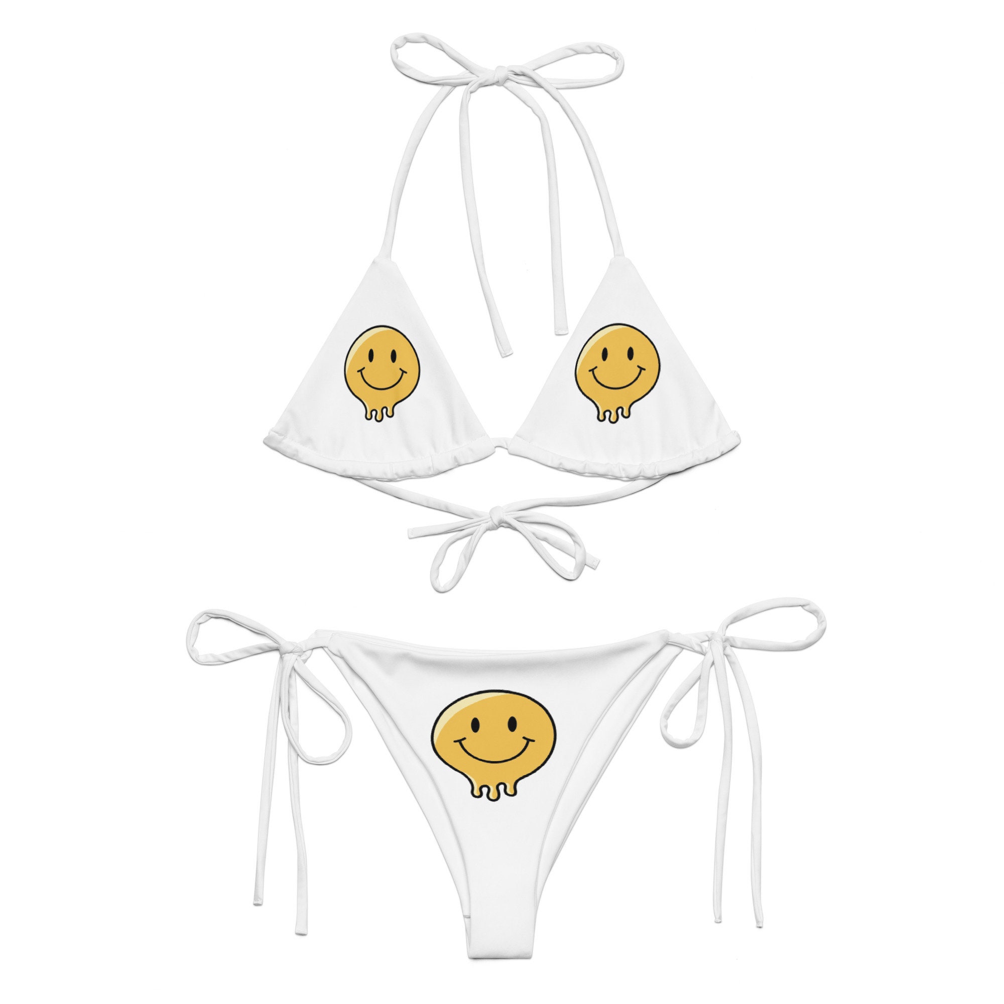 Emoji String Bikini - Etsy