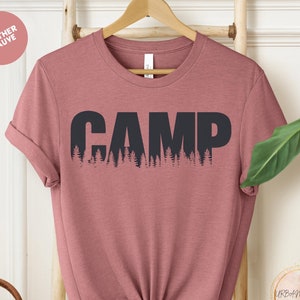 Camping Graphic T-shirt for Nature Lovers, Great Gift For Campers, Unique Gift For Camping Enthusiasts, Perfect for Camping and Hiking Trips