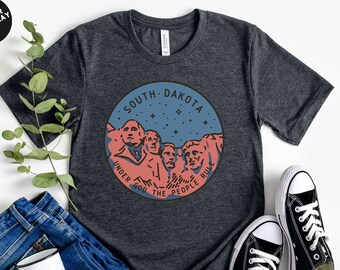 South Dakota Shirt, South Dakota T-shirt, State of South Dakota, South Dakota State Motto, South Dakota State Tee, Home State Shirt