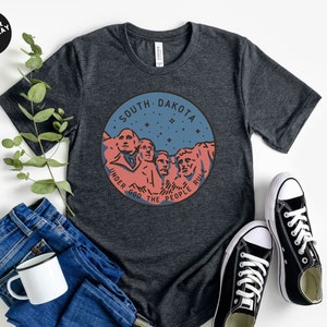 South Dakota Shirt, South Dakota T-shirt, State of South Dakota, South Dakota State Motto, South Dakota State Tee, Home State Shirt