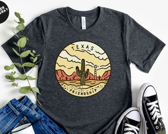 Camisa de Texas, camiseta de Texas, Estado de Texas, Lema del Estado de Texas, Camiseta del Estado de Texas, Camisa del Estado de origen, Estado de la Estrella Solitaria, Recuerdo de Texas