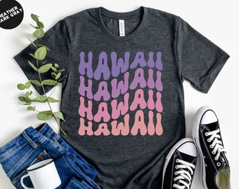 ハワイ ラブ Tシャツ：州プライドマップ Tシャツ - Etsy 日本