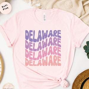 Delaware Shirt, Delaware State T-shirt, Delaware Travel Gift, Cute Delaware Shirt, State Love Shirt, Delaware Apparel, Delaware Vacation