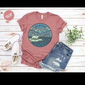 North of the Future Alaska Shirt, Alaska State T-shirt, Alaska Travel Gift, Alaska State Motto, Alaska Apparel, Alaska Vacation, Alaska Trip