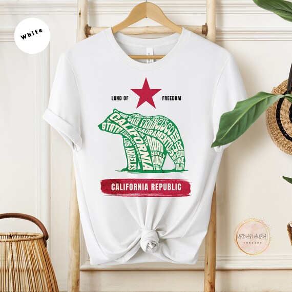 Republic Of California State Flag Shirt Sacramento Souvenir Republic Of California State Flag Shirt Sacramento Souvenir