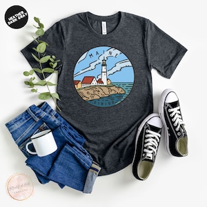 Maine Shirt, Maine State T-shirt, Maine Travel Gift, Maine State Motto, Maine Apparel, Maine Trip, Vacation T-Shirt, Maine State Tee, Dirigo