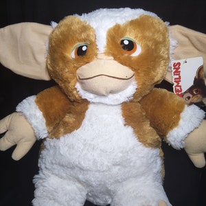 Gremlins Gizmo fabbrica di giocattoli ripieni di peluche Warner Bros da collezione con etichette alte quattordici pollici