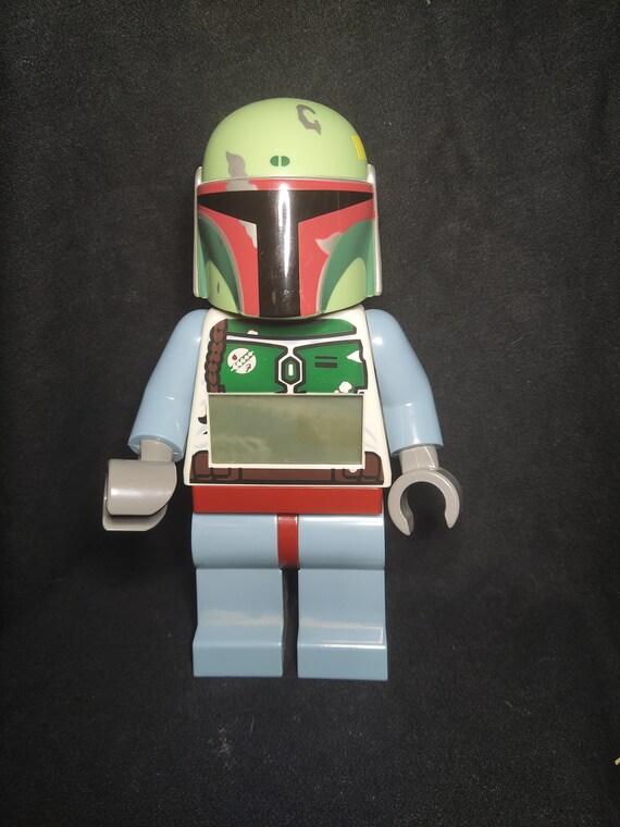 Boba Fett Lego Alarm Clock 9 Inches Tall Tested Works Etsy Canada