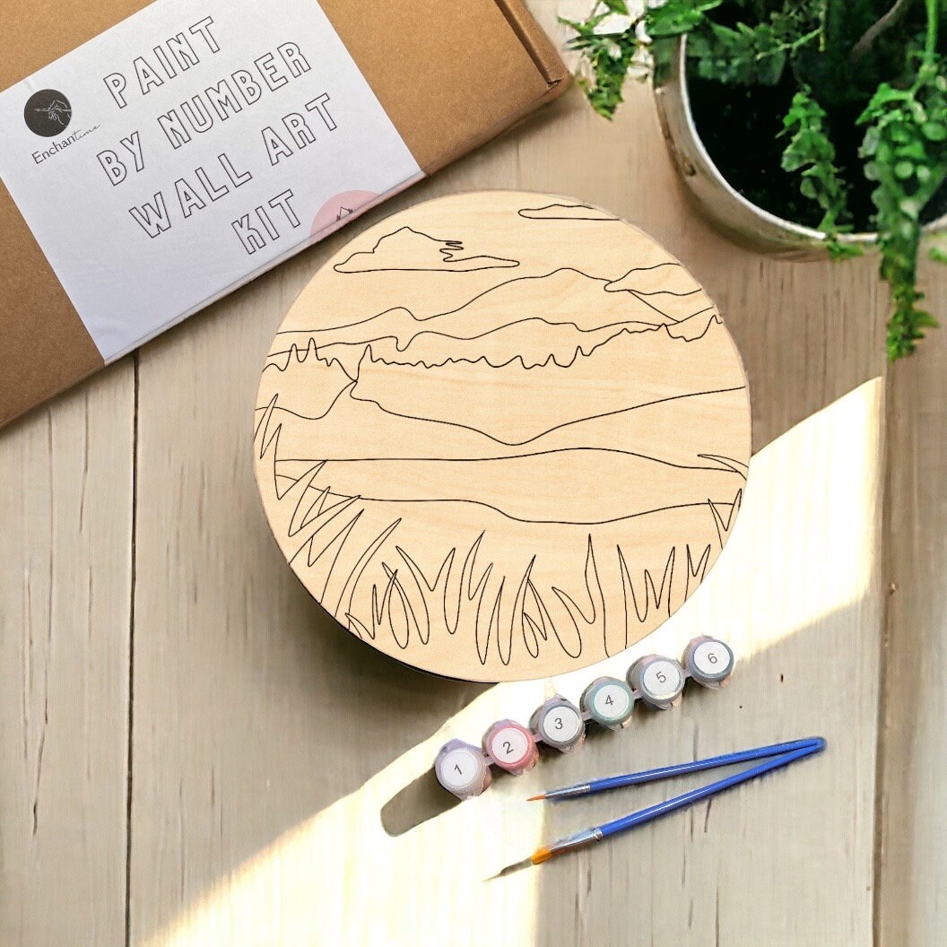 Natuyalo Paint By Numbers Kit For Adults - Beach DIY Adult