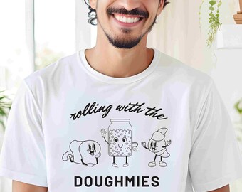 Zuurdesem Shirt PNG Grappig Bakken Shirt Cadeau Baker Zuurdesembrood Cartoon TShirt Zuurdesembrood Maken Geschenken Bestseller PNG SourDoughmies