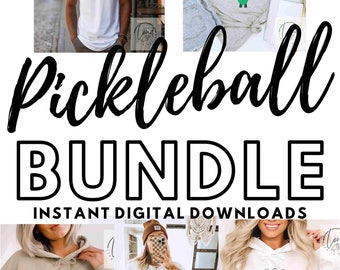 Pickleball PNG bundel voor Pickle Ball speler tshirt Pickleball geschenken voor Pickleball spelers Paddle cadeau voor moeder shirt PNG SVG leuk grappig