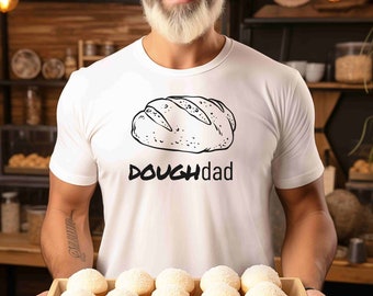 Zuurdesem papa grappen PNG grappig bakken shirt cadeau Baker zuurdesem brood TShirt voor mannen Foodie SVG chef-kok cadeaus voor papa bestseller PNG DoughDad