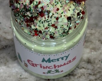 Merry Grinchmas Butter Slime 6 oz.
