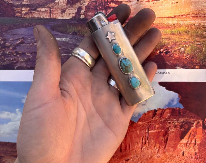Turquoise Lighter Case