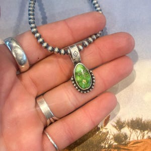 Sonoran Gold Turquoise Pendant | Western Jewelry | Gift For Her | Made To Order