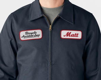 Custom Dickies Jacket with name tag Insulated non Embroidered work mechanic coat jacket winter