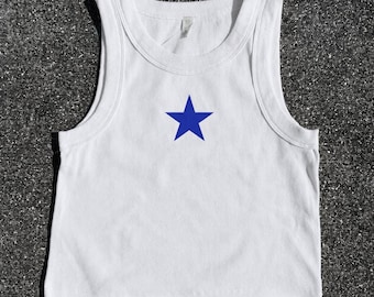 Custom karol g tropicoqieta embroidered TANK TOP.