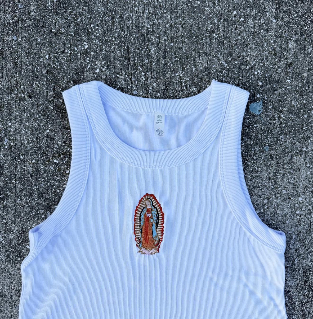 Virgin Mary Tank Top - Etsy