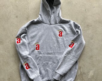 Vintage Angels hoodie . Custom embroidered hoodie