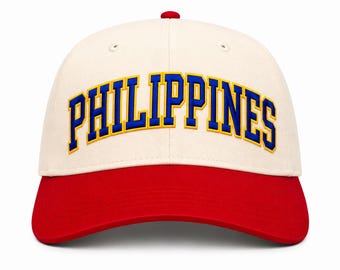 Philippines 2 toned hat embrodiered logo