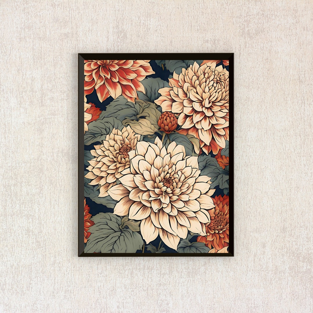 絵画　Dahlia Dahlia(2024) by 楢崎恵美／EMMI NARASAKI | 現代アートの販売
