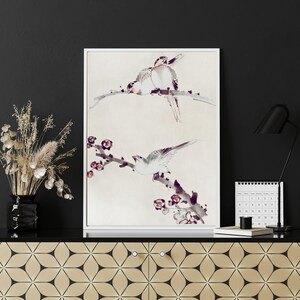 Hokusai Wood Block Print Minimalist Japandi Wall Decor Hokusai Painting Ukiyo-e Woodblock Print Wabi Sabi Art Famous Hokusai Artwork Digital