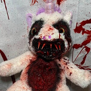 Scary unicorn teddy deals
