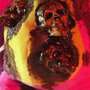 Creepy Stitch Plush: Horror Halloween Teddy Bear bild 8