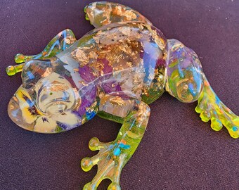 Grenouille en résine
