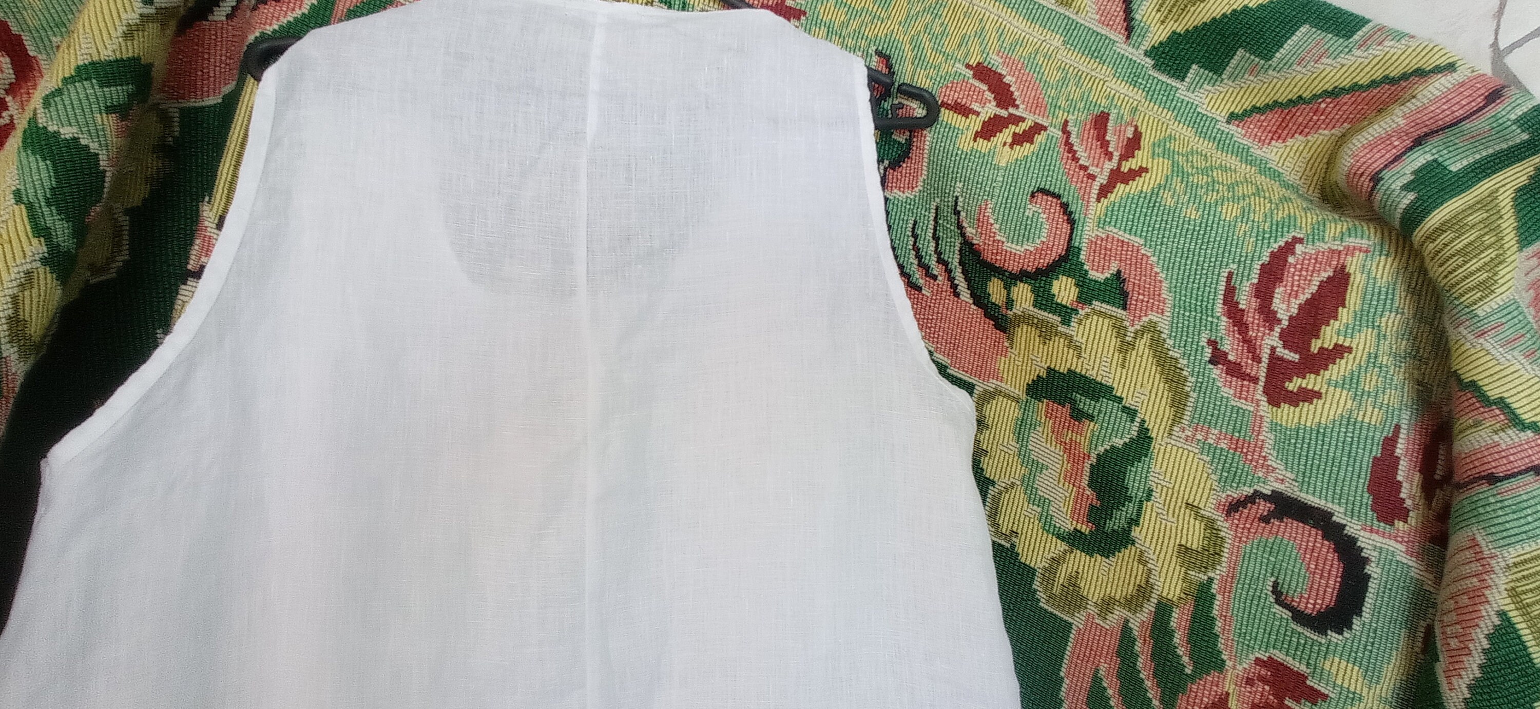 Carina Ricci Linen White Dress - Etsy