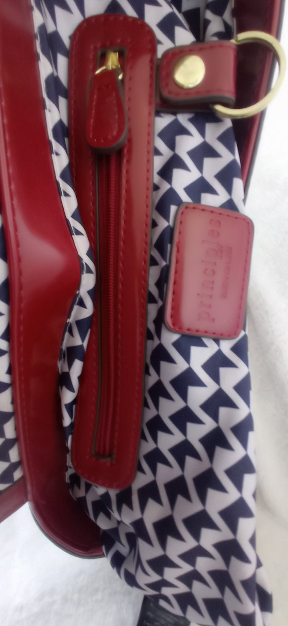 Principles by Ben De Lisi Top Handle Bag Vintage Red Patent Bag Etsy Australia