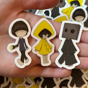 Tiny Nightmares Fan Art Vinyl Stickers