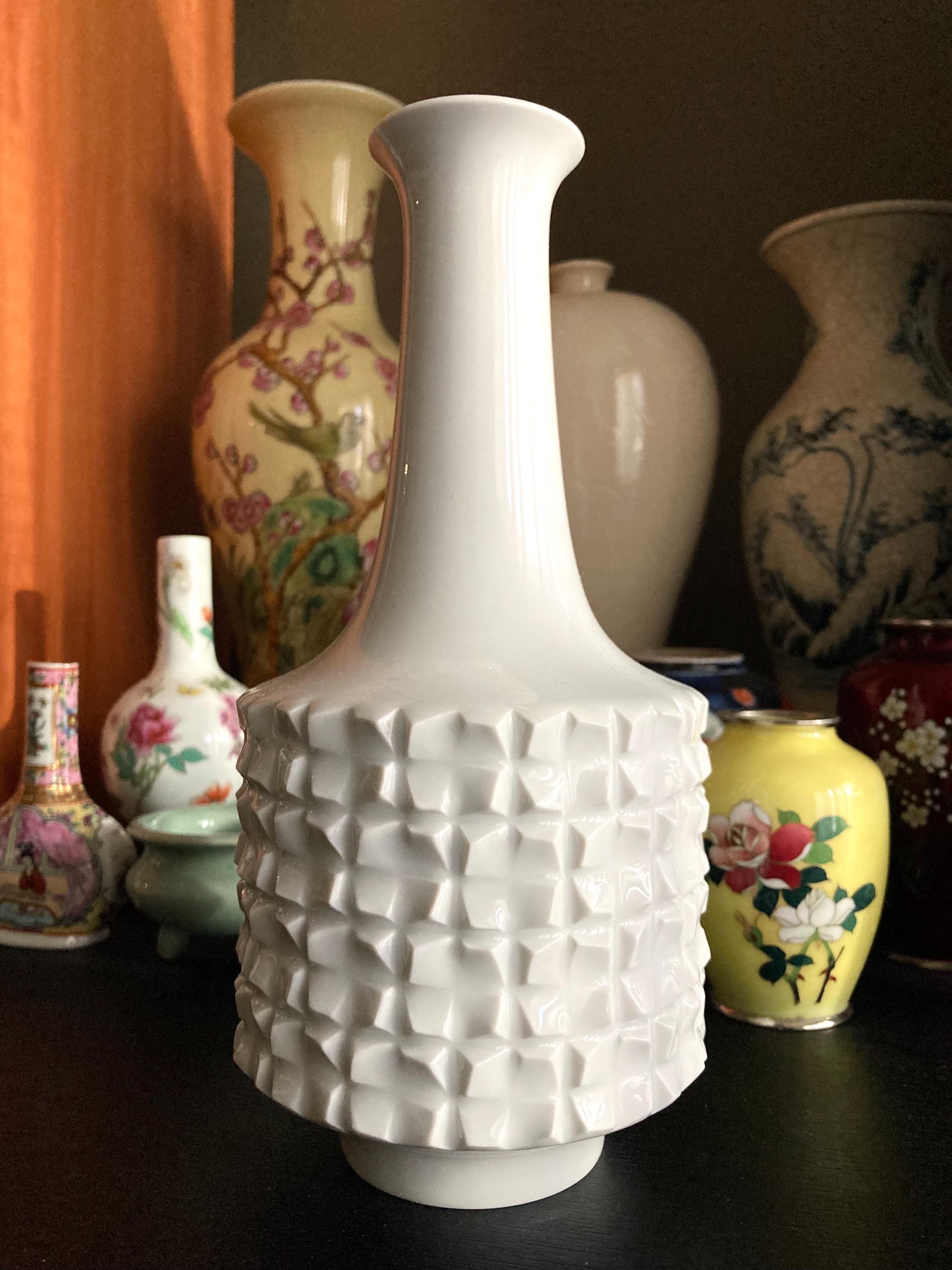 マイセン白磁マレット花瓶 – ルートヴィヒ・ツェプナー、1960年代