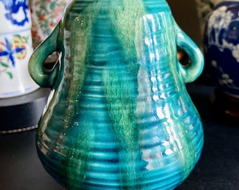Antique Awaji Sencai Glaze Japanese Dragon Pot With Lid - Etsy