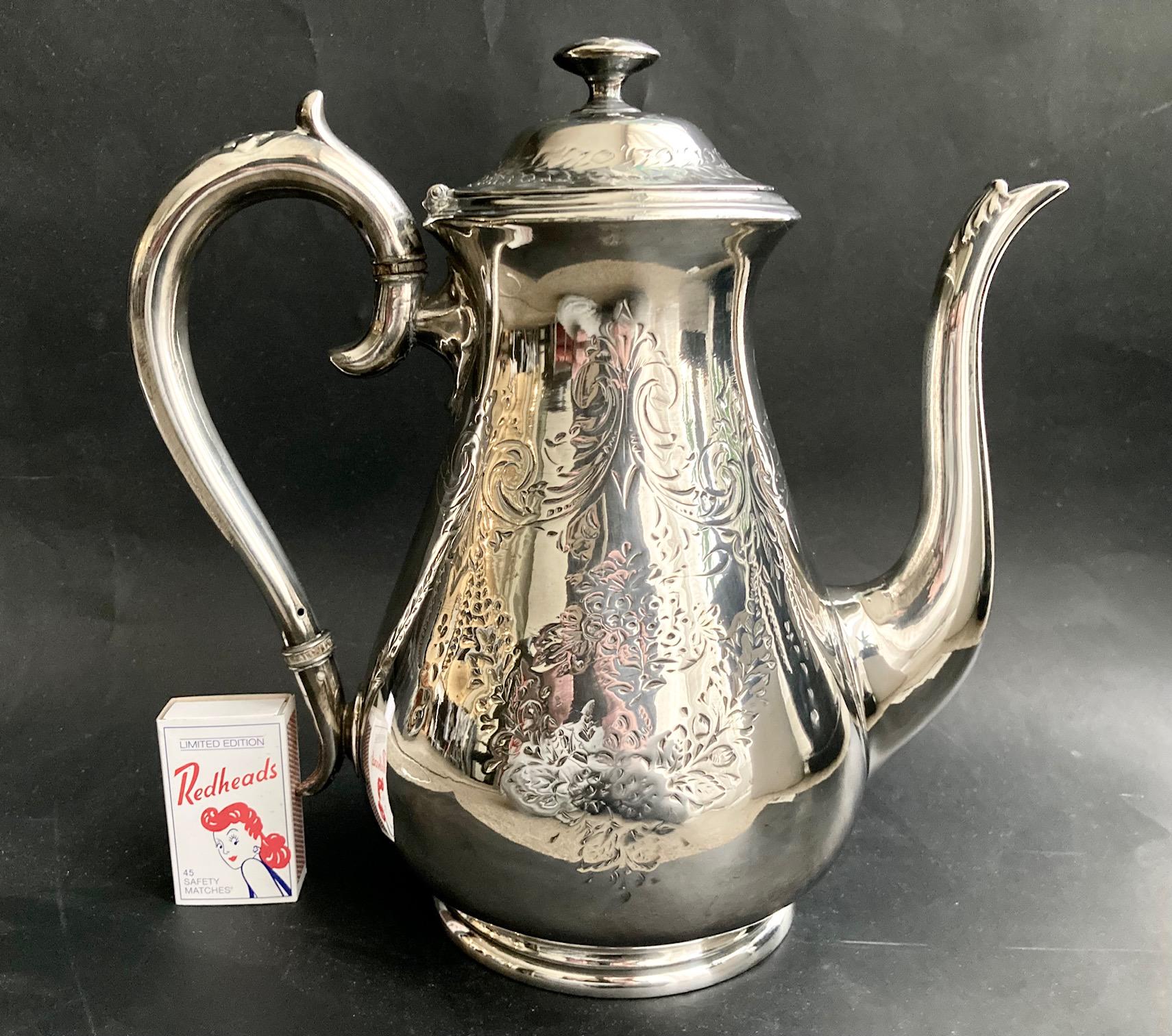 【Elkington】 ビクトリアンのティーサービス 4点 ティーポット Elkington Teapots - Etsy