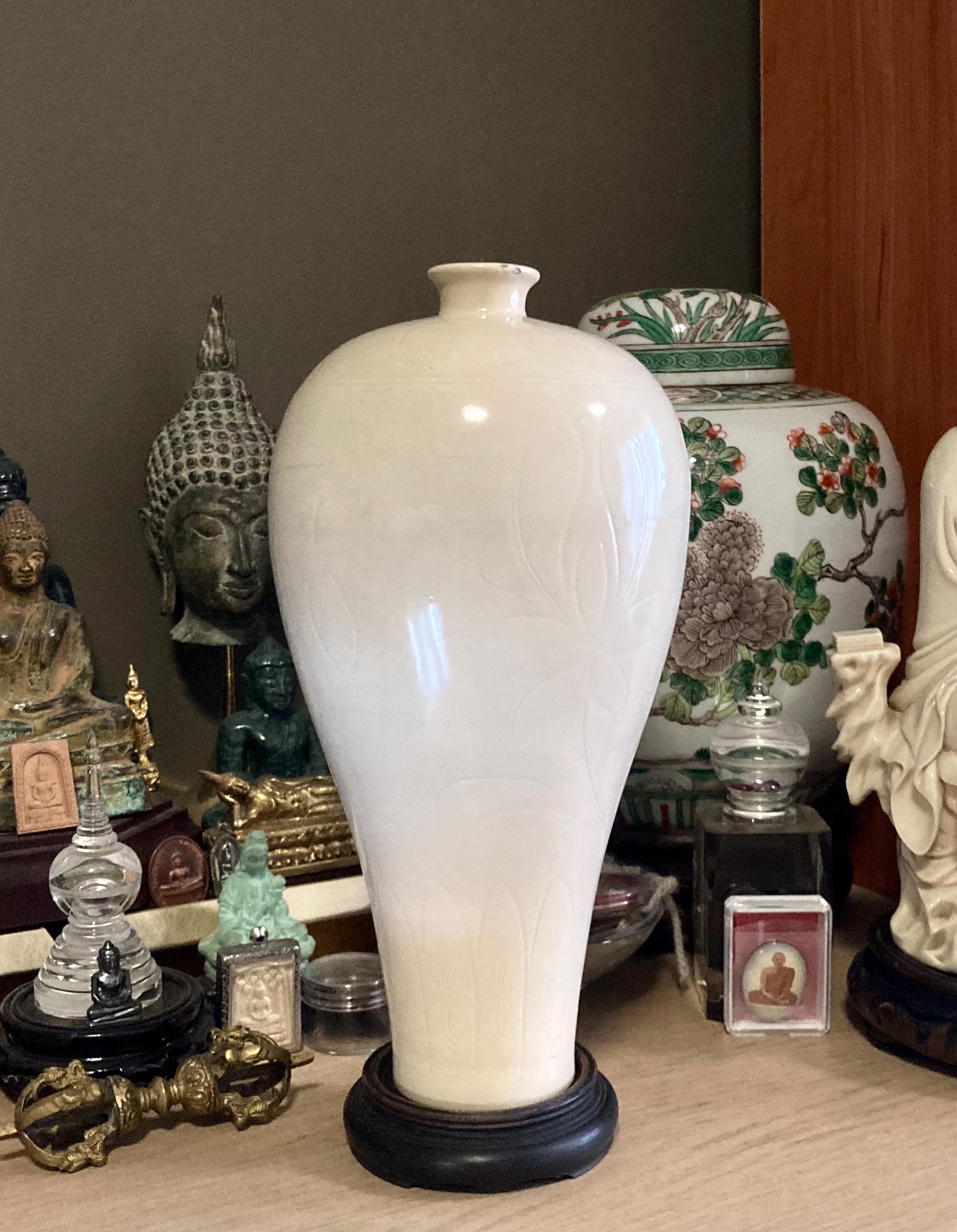 中国 梅瓶 景徳鎮 青磁梅瓶 中国 陶磁器 工芸 - アートの友社 : ホーリ通信 Yahoo