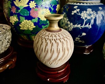 ファット ラバ ケラミック 32 cm 西ドイツ製花瓶 - 1960 年代頃の