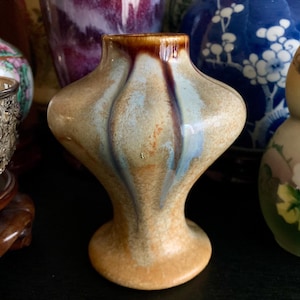 Antique Thulin Ceramic 12cm Vase - Belgium c.1921 - Outstanding Quality and Condition - Pottery and Ceramics - Home Decor - Gift.