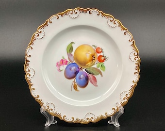 Meissener Porzellan-Obstteller, 19 cm, frühes 20. Jahrhundert